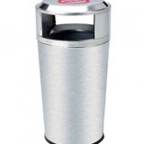 錐形不銹鋼商場垃圾桶