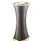 黑金腰形落地?zé)熁彝? width=