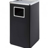 高檔黑色室內圓角方形果皮箱