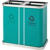 不銹鋼機場分類垃圾桶