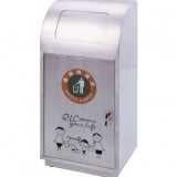 戶外不銹鋼環(huán)保垃圾桶