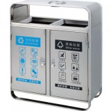 不銹鋼分類(lèi)環(huán)衛(wèi)垃圾箱