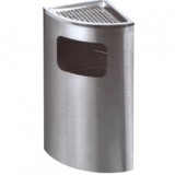 不銹鋼扇形座地?zé)熁彝? width=