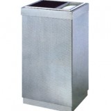 立式室內(nèi)不銹鋼方形垃圾桶