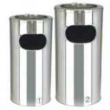 專(zhuān)用室內(nèi)單口不銹鋼圓形垃圾桶