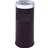 商場(chǎng)烤漆斜蓋鐵皮垃圾桶