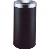 圓形斜口鐵皮垃圾桶