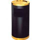 凹蓋座地果皮箱