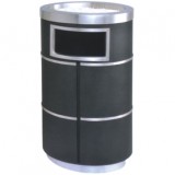 橢圓形鐵皮垃圾桶