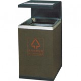 室內(nèi)方形鋼制垃圾桶