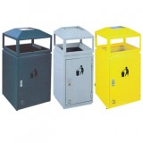 室內(nèi)屋形鋼制垃圾桶