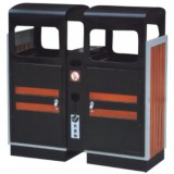 復式分類環保鋼制垃圾桶