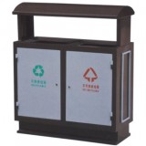 小區環衛分類鋼制垃圾箱