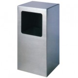 商場方形不銹鋼垃圾桶