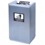 醫療室內長方形不銹鋼垃圾桶