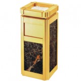 海棠角鈦金座地煙灰桶