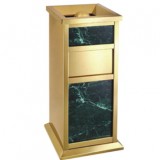 酒店大堂鈦金垃圾桶