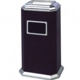 八角形鐵皮烤漆垃圾桶