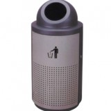 鋼板沖孔環保果皮箱