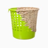 藤條廢棄桶重組創(chuàng)意垃圾桶更環(huán)保