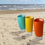 海灘垃圾桶成海灘上的環保神器