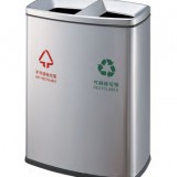 不銹鋼商場分類垃圾桶