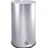 專業加工不銹鋼公寓室內腳踏式垃圾桶