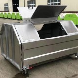 不銹鋼勾臂垃圾箱垃圾桶的優(yōu)點(diǎn)