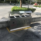 戶外不銹鋼果皮箱的材質(zhì)環(huán)保嗎？