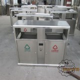 物業(yè)小區(qū)戶(hù)外分類(lèi)不銹鋼垃圾桶圖片大全