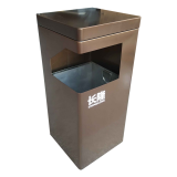 室內(nèi)方形不銹鋼垃圾桶圖片大全