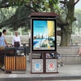 不銹鋼廣告垃圾箱優(yōu)點(diǎn)