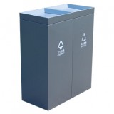 噴塑搖蓋式室內分類垃圾桶