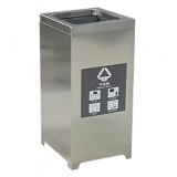 室內(nèi)立式干垃圾不銹鋼垃圾桶