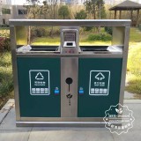 不銹鋼垃圾箱裝滿了還會給環(huán)衛(wèi)工人“發(fā)短信”