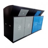 2020年熱銷大容量鋼制垃圾箱