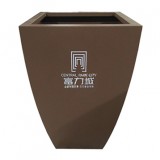 戶外房地產創意噴塑不銹鋼花箱