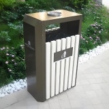 戶外鋼木垃圾桶城市環保與美學融合的創新實踐
