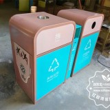 竹簽終結(jié)者戶外美食街專用分類垃圾桶定制方案全解析