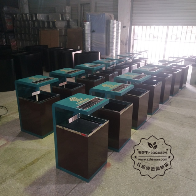 不銹鋼垃圾箱圖片001