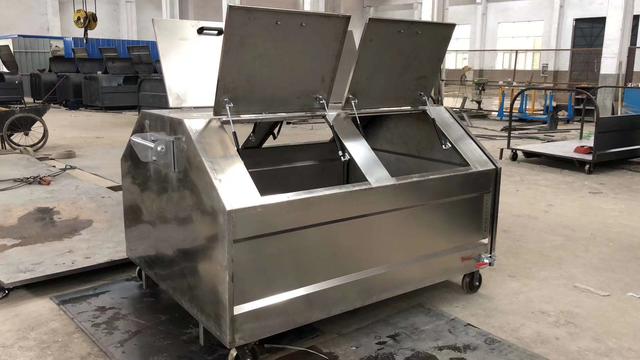 超大不銹鋼垃圾箱