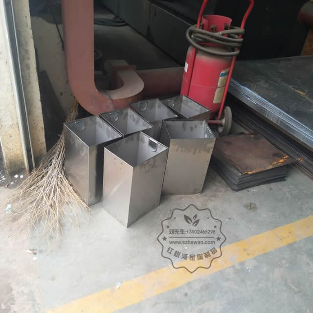 方形不銹鋼垃圾桶內膽