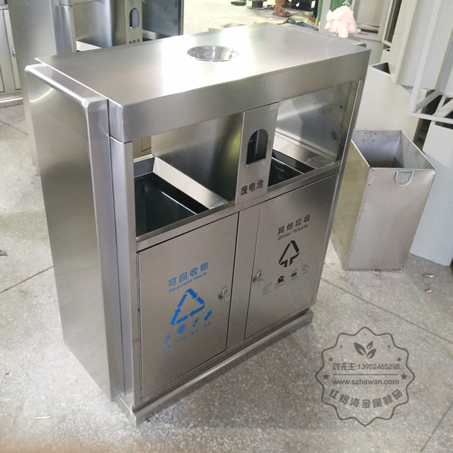 不銹鋼戶外垃圾桶