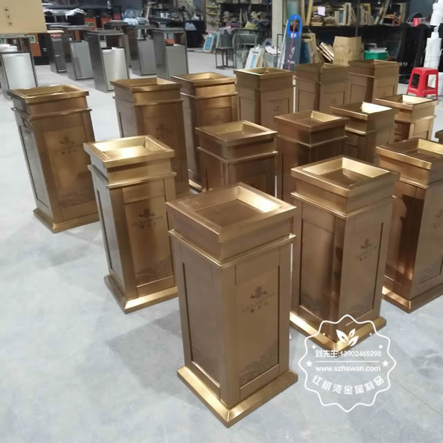 不銹鋼垃圾桶圖片01