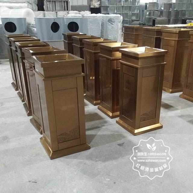 不銹鋼垃圾桶產品02