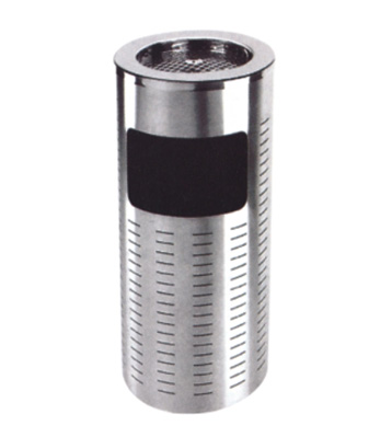 立式室內(nèi)不銹鋼圓形座地煙灰桶