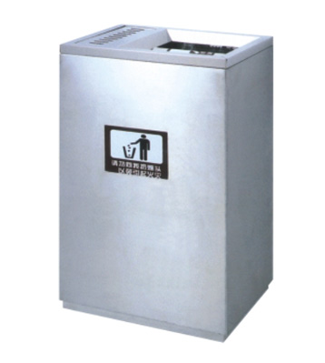 室內(nèi)不銹鋼長(zhǎng)形垃圾桶