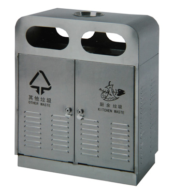 不銹鋼環衛垃圾箱