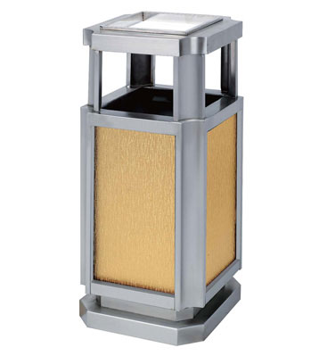 不銹鋼電梯口煙灰垃圾桶