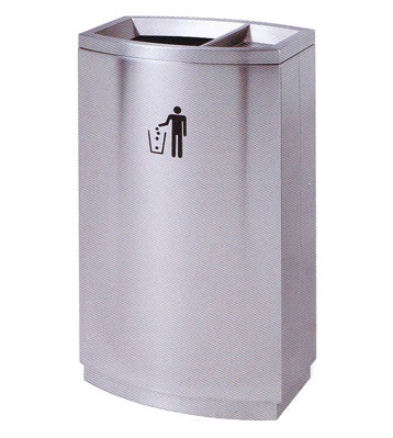 不銹鋼商場垃圾桶